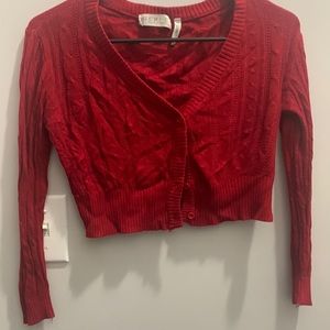 Crop sweater
